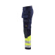 Pantalon artisan multinormes Marine/Jaune-Fluo 14791514 - Taille au choix 