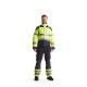 Pantalon multinormes inhérent avec poches flottantes Marine/Jaune-Fluo 14891512 - Taille au choix