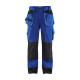 Pantalon artisan bicolore 15031860 - Couleur et taille au choix Bleu-roi-Noir