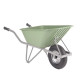 Brouette Noka Basic L avec bac en PEHD vert