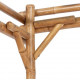Vidaxl pergola bambou 195 x 195 x 195 cm 