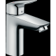 Mitigeur de lavabo HANSGROHE Logis CH3 CoolStart avec tirette et vidage synthétique chromé - 71102000 
