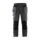Pantalon artisan avec poches flottantes 15551860 - Couleur et taille au choix Gris-Foncé-Noir