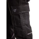 Pantalon retardant-flamme Noir/Gris-clair 15611516 - Taille au choix 
