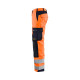 Pantalon multinormes inhérent Orange-Fluo/Marine 15881513 - Taille au choix 