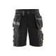 Short artisan stretch avec poches flottantes 15981343 - Taille au choix Noir