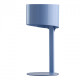 Lampe de table bleue megapolis 1 ampoule 33 cm