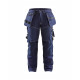 Pantalon artisan stretch avec poches flottantes 17901370 - Couleur et taille au choix Marine