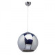 Suspension chromée megapolis 1 ampoule 236 cm