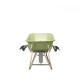 Brouette aluminium profi-Max Plus vert roue anti-crevaison 