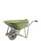 Brouette aluminium profi-Max Plus vert roue anti-crevaison
