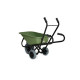 Brouette Ergo Toro 90L (vert) roue anti crevaison 