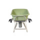 Brouette aluminium profi-Max Plus vert roue anti-crevaison 