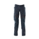 Pantalon de travail avec poches genouillères MASCOT Accelerate - 18579-442-Bleu marine-90-54
