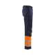 Pantalon hiver Multinormes Inhérent Marine/Orange-Fluo 18691513 - Taille au choix 