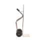 Diable aluminium charge 350kg, bavette 450x300
