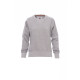 Sweat-shirts brushed fleece melange 300 g/m2 60%co 40%pl payper mistral+lady gris chiné - 000395p09313001xxl