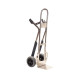 Diable aluminium a tablier sureleve M-NS et guide d'escalier