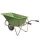 Brouette Noka 160 en alu avec roue pneumatique 