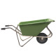 Brouette Noka 160 en alu avec roue pneumatique