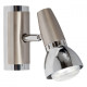 Spot chromé techno 1 ampoule 6 cm