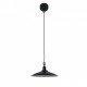 Suspension noire lang 1 ampoule