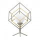 Lampe de table argentée neoclassic   44 cm