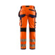 Pantalon stretch 4D haute-visibilité avec poches flottantes 19971642 - Couleur au choix 