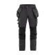 Pantalon X1900 artisan stretch 4D 19981644 - Couleur au choix Gris-Foncé-Noir