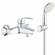 Mitigeur bain eurosmart + ensemble de douche tempesta