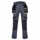 Pantalon de travail avec poches amovibles Portwest DX4 - Couleur et taille au choix Gris