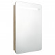 Armoire de salle de bain à miroir led 60x11x80 cm - Couleur au choix Chêne