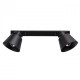 Spot noir loft 2 ampoules 19 cm