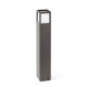 Balise de jardin gris foncé onze 1 ampoule