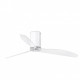 Ventilateur de plafond blanc brillant mini tube
