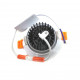 Spot encastrable led 3w 80 orientable - couleur eclairage au choix 