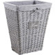 Panier à linge home en osier et coton