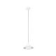 Suspension blanche side 1 ampoule h154 cm