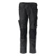 Pantalon de travail avec poches genouillères MASCOT Unique - 21979-459-Noir-36-82