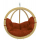 Chaise globo à suspendre avec coussin - Couleur au choix