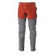 Pantalon de travail avec poches genouillères MASCOT Customized - 22379-311/2-Rouge-50-90