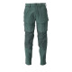 Pantalon de travail avec poches genouillères MASCOT Customized - 22379-311/2-Vert Forêt-50-90