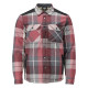 Chemise de travail en flanelle avec doublure fourrure MASCOT Customized - 23104-446-Bordeaux-XXXL