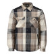 Chemise de travail en flanelle avec doublure fourrure MASCOT Customized - 23104-446-Taupe-S