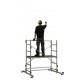 Echafaudage aluminium 4.55 m, cent237703