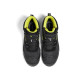 Chaussures de sécurité mi-hautes STORM S7S imperméables Noir/Jaune fluo 24790000 - Pointure au choix 