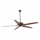 Ventilateur de plafond marron nisos
