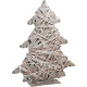 Sapin déco en osier et métal