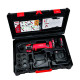 Presse à sertir L2X Virax + pince mère + 2 batteries + inserts au choix-V Ø12-14-16-18-22 (cuivre) - 253582