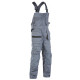 Cotte a bretelles poches cordura  26001860 Gris